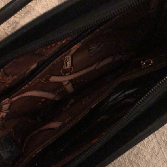 NWOT DESIGNER INSPIRED CELINE sturdy black satchel handbag - Picture 7 of 14